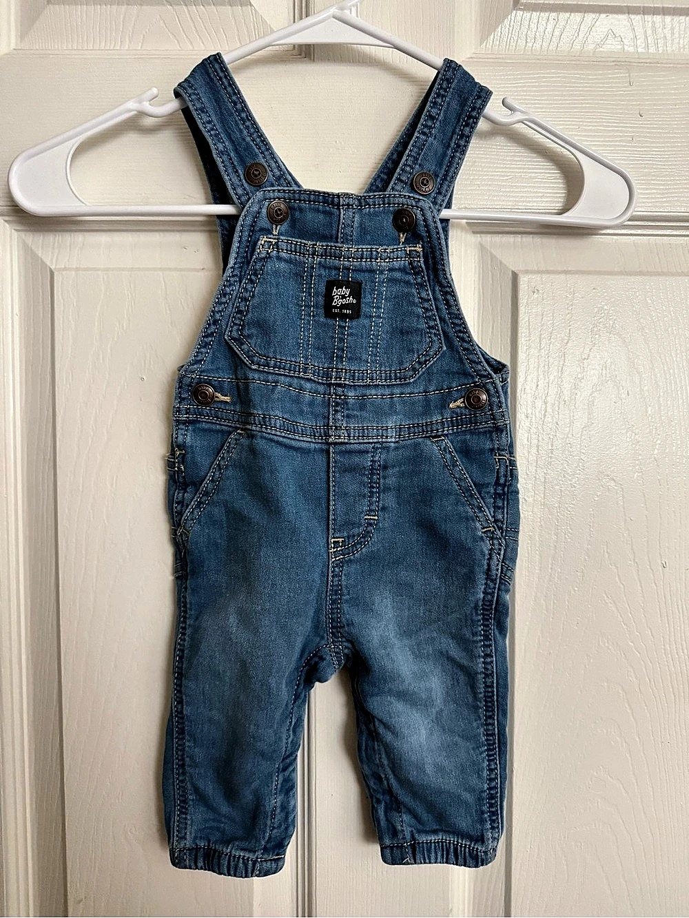 baby bgosh Denim Overalls in Blue Baby 6M Like New